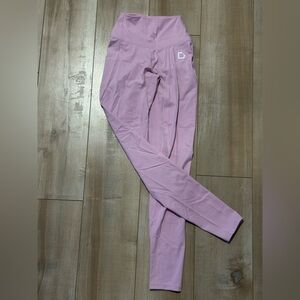 Light Pink High-Waisted Leggings